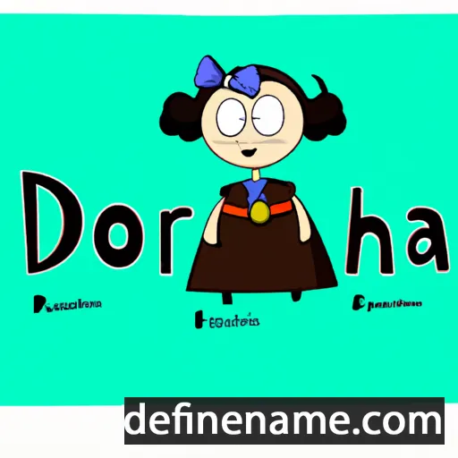 Dóróthea cartoon