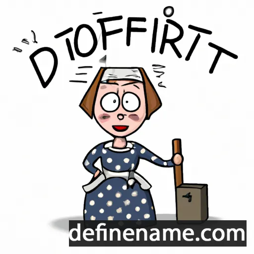 Dóttir cartoon