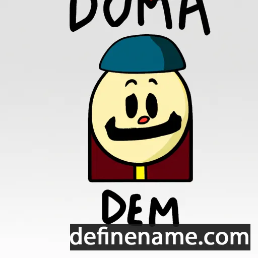 Dömjén cartoon