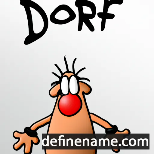 Dofri cartoon