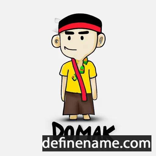 Dokmai cartoon