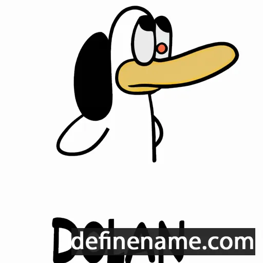 cartoon of the name Dolan