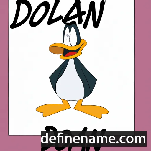 cartoon of the name Dolan