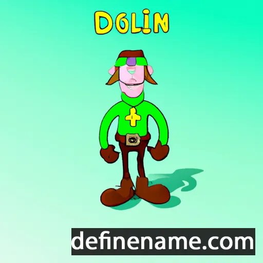 Dolgfinn cartoon