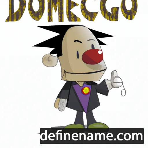 Domenego cartoon