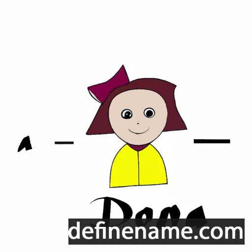 Domenja cartoon