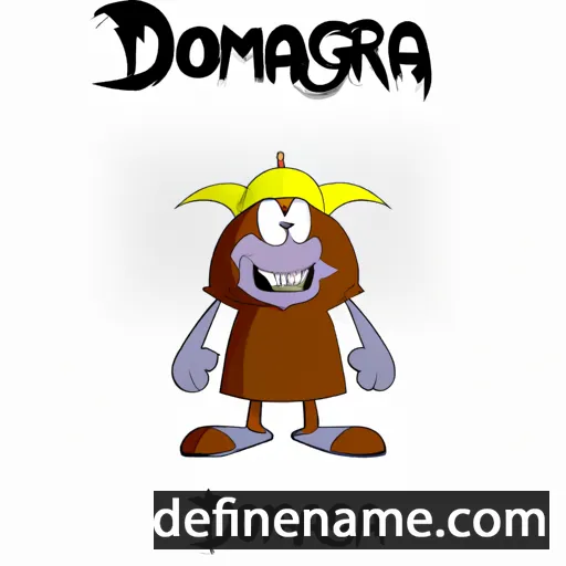 Domerga cartoon