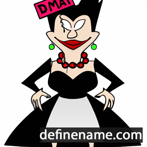 Domina cartoon