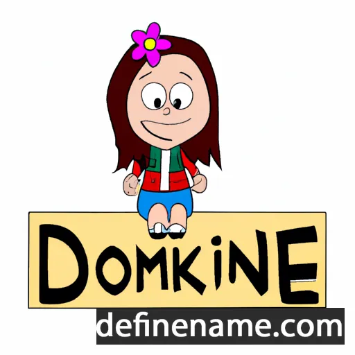 Dominike cartoon