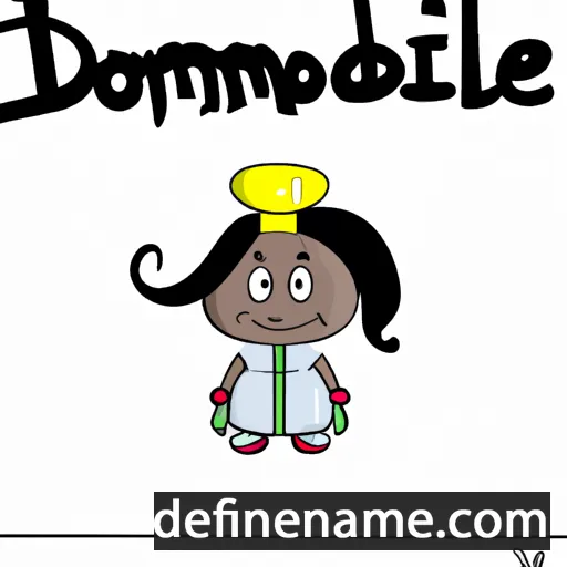 Dominilde cartoon