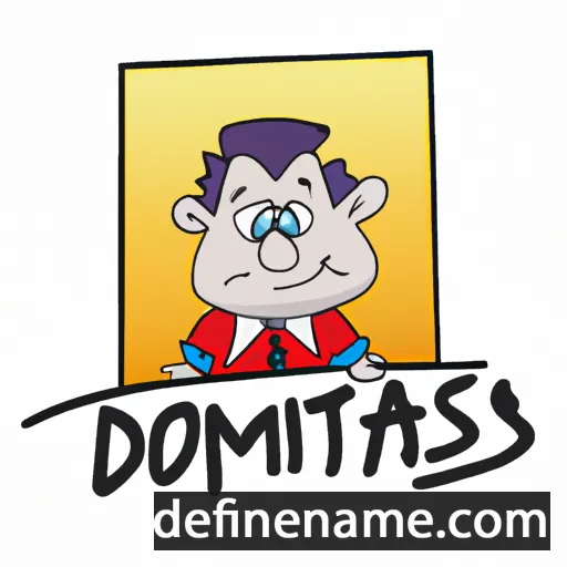 Domintas cartoon