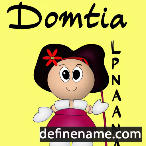 Domitiana cartoon