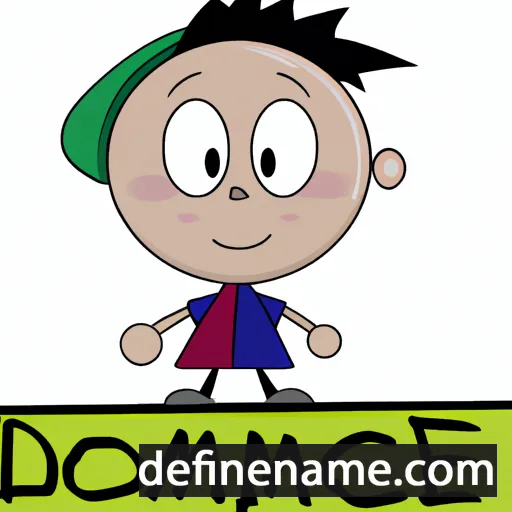 Domnic cartoon