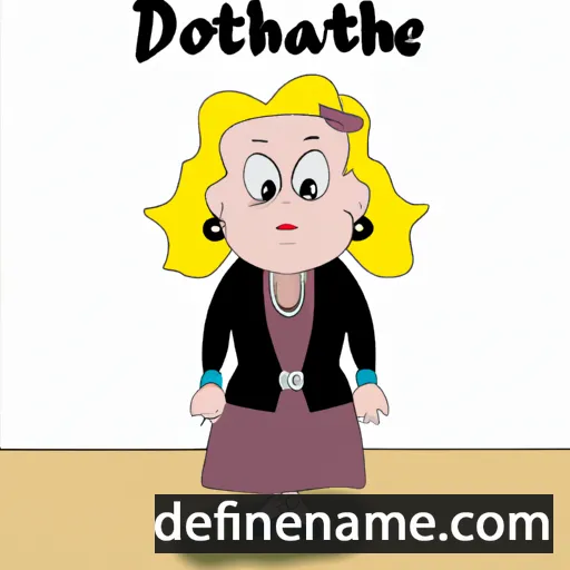 Donathilde cartoon