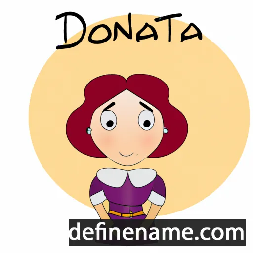 Donatiana cartoon