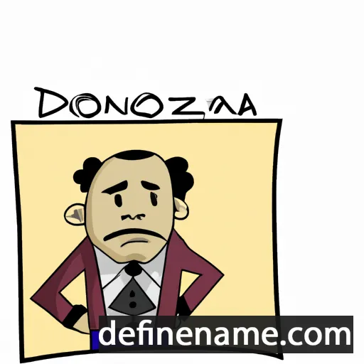 Donaziano cartoon