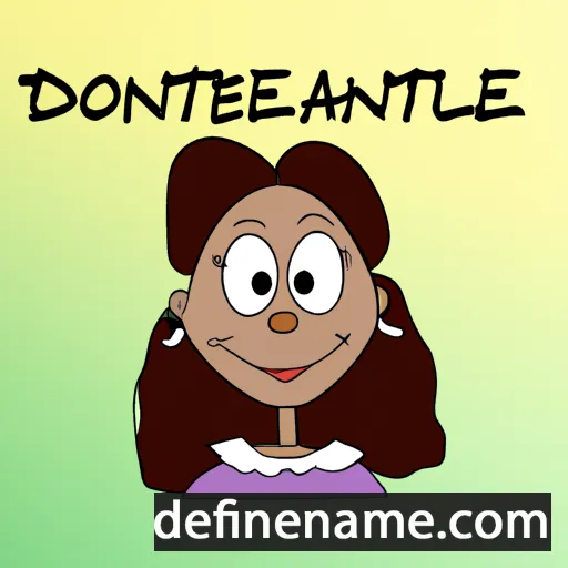 Donnette cartoon