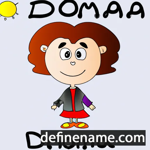 Donoma cartoon