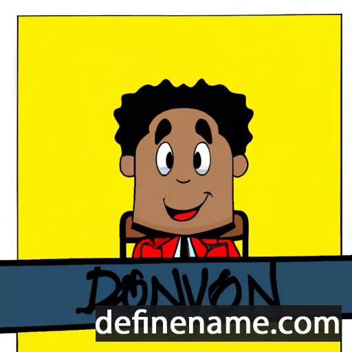 Donovon cartoon