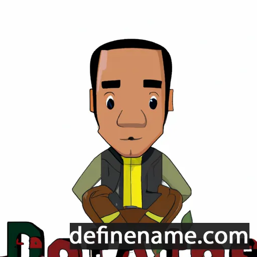 Dontae cartoon