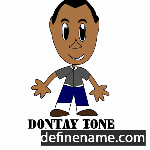 Dontaye cartoon