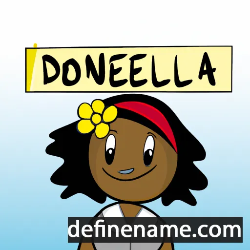 Donyella cartoon