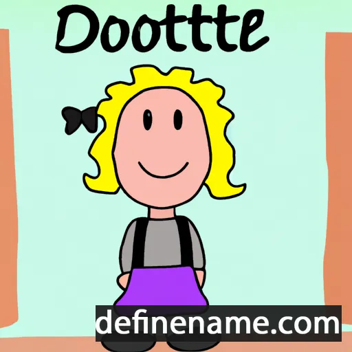 Doortje cartoon