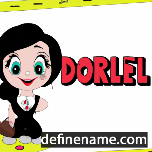 Doralie cartoon