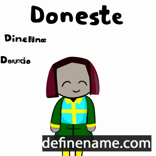 Dorestine cartoon