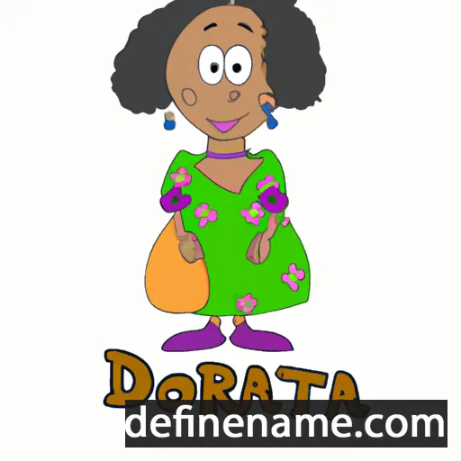 Doretha cartoon