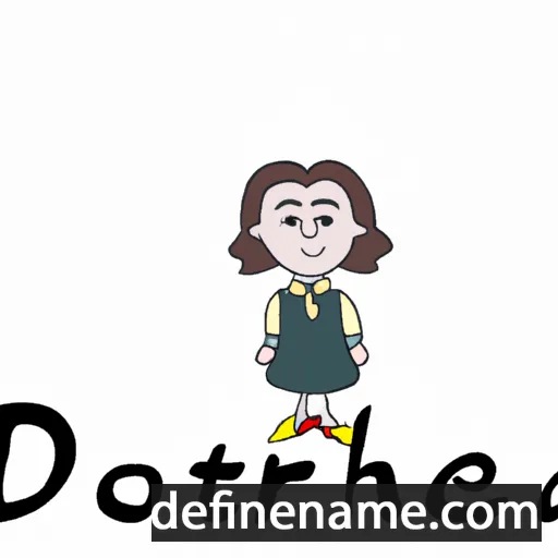 Dorethea cartoon