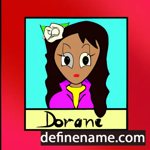 Dorianne cartoon