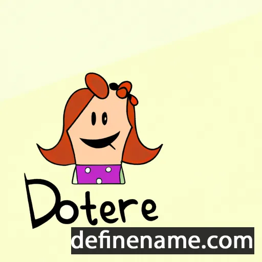 Doriette cartoon