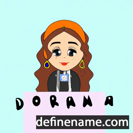 Dorjana cartoon