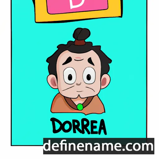 Dorjee cartoon