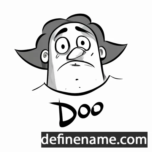 cartoon of the name Doro