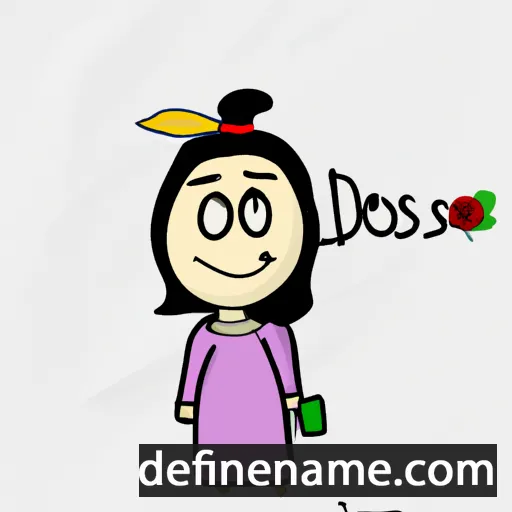 Dorsaf cartoon