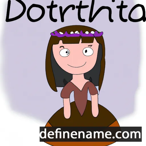 Dorthulia cartoon