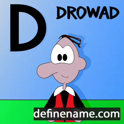 Douwård cartoon