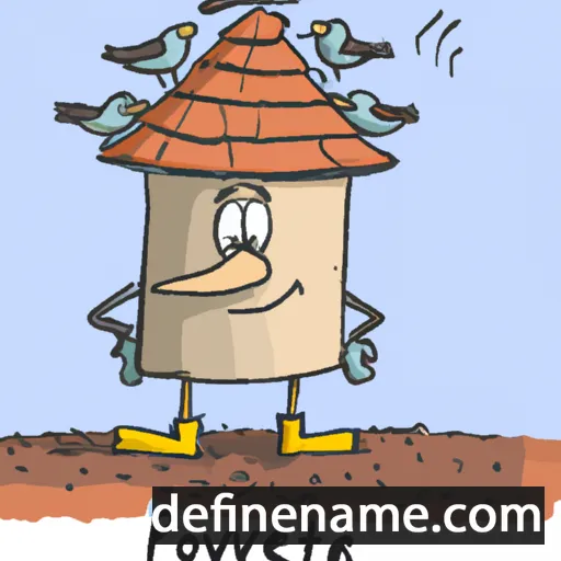 Dovecote cartoon