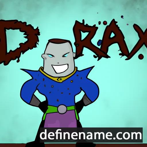 Drax cartoon