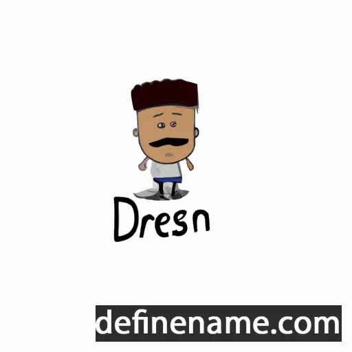 Dresean cartoon