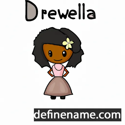 Drewsella cartoon