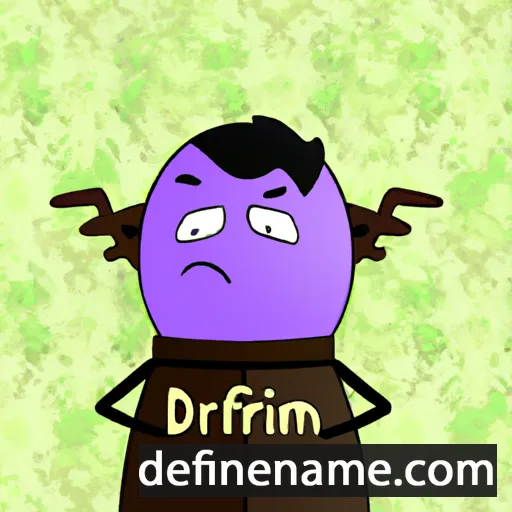 Drǫfn cartoon