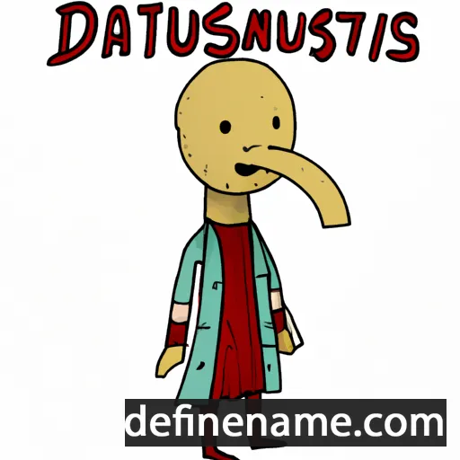 Drustanus cartoon