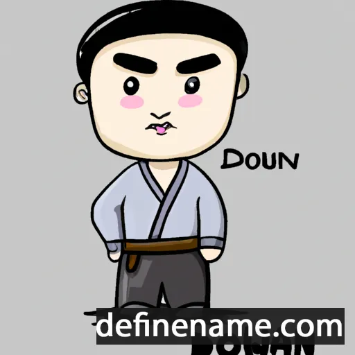 Du-hwan cartoon