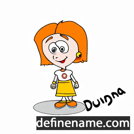 Dúnna cartoon