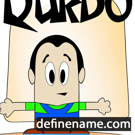 Duardo cartoon