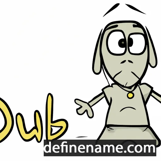 Dub cartoon