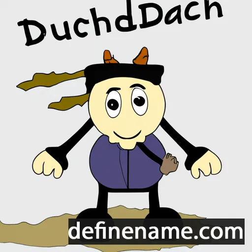 Dubhdarach cartoon